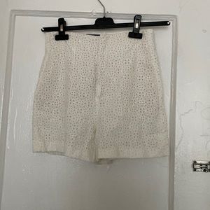 Zara Eyelet Shorts